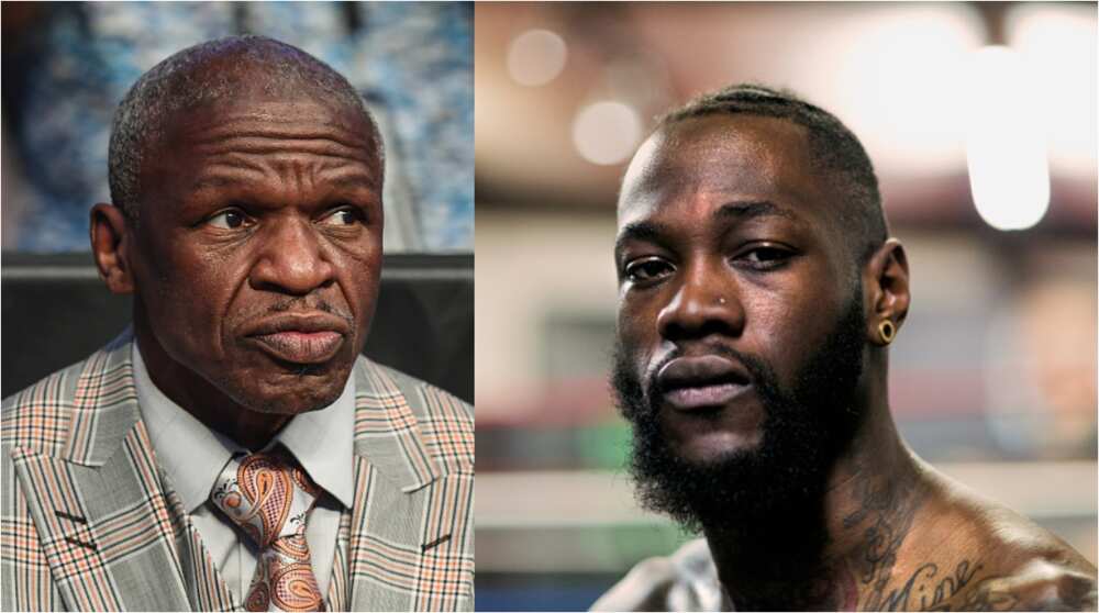Floyd Mayweather Snr says he cant train Wilder. Photo Credit: Getty Images