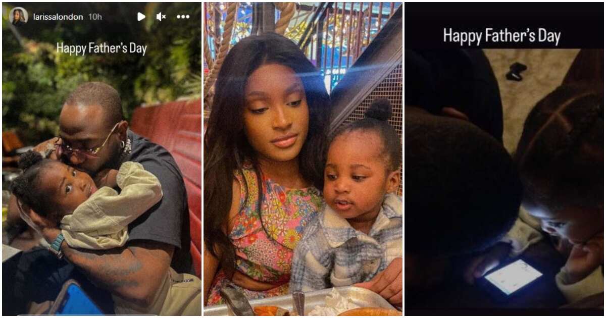 PHOTOS: See why Davido's 4th babymama Larissa and her son Dawson are trending