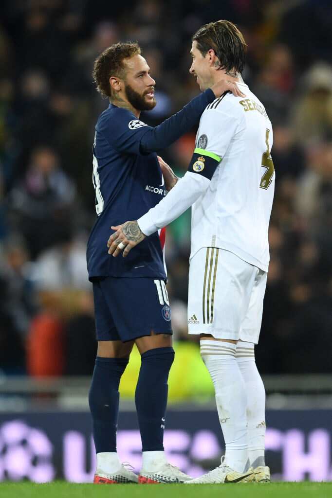 Neymar Jr urges Real Madrid legend Sergio Ramos to join PSG on phone