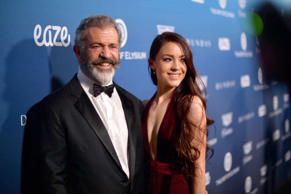 Mel Gibson et Rosalind Ross