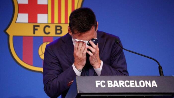 Da Dumi-Dumi: Bana Son Barin Barcelona, Messi Ya Fashe da Kuka Yayin Jawabin Bankwana