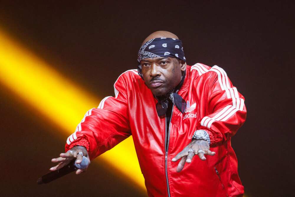 Treach of Naughty by Nature performs during the "Dj Cassidy's Pass the Mic Live" at Radio City Music Hall