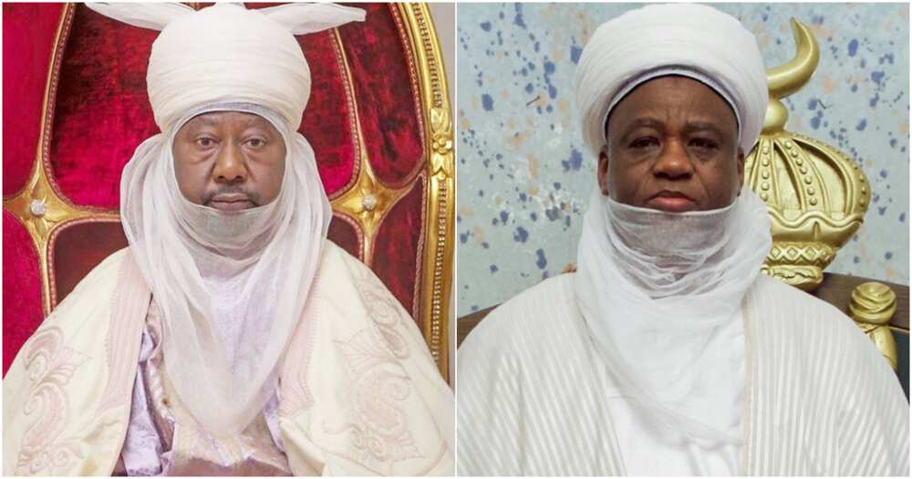 The Sultan of Sokoto, Alhaji Muhammadu Sa’ad Abubakar, and the Emir of Bichi in Kano state, Alhaji Nasir Ado Bayero, Abubakar Imam Galadanchi, London