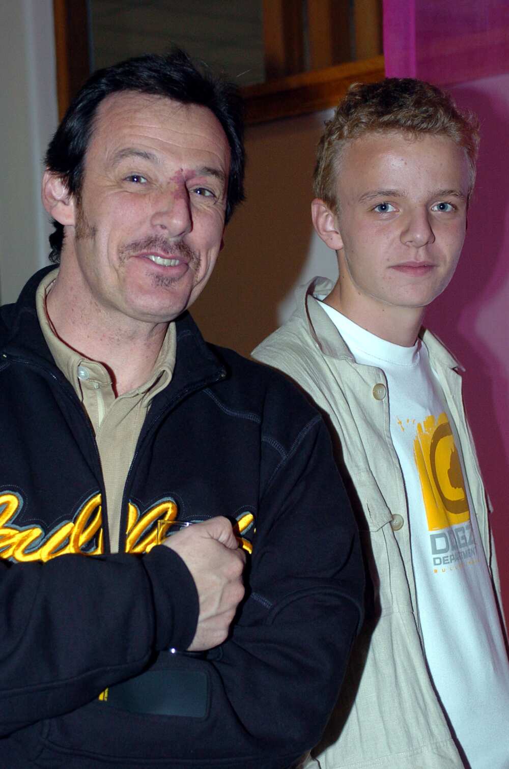 Jean-Luc Reichmann et son fils
Photo : Eddy LEMAISTRE/Corbis via Getty Images