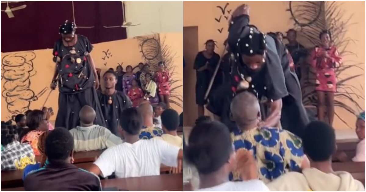 Video emerges as university student grabs lecturer by his neck in class