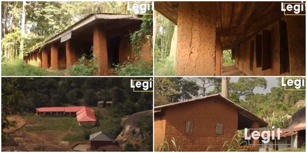 Photos of 125-year-old school in Nigeria built on a mountain by British Colonial Masters, it is still strong