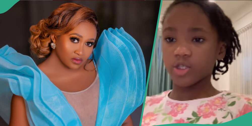 Mary Njoku shares clips of daughter creating content