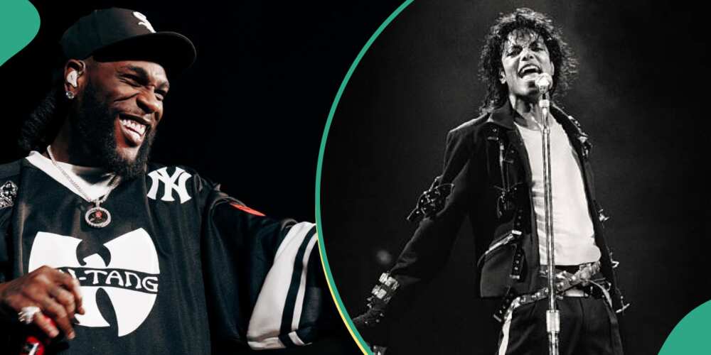 Burna Boy and Michael Jackson.