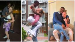 "This is beautiful": Lady proudly shows off boyfriend who wears heels, nails and eyelashes, their video trends