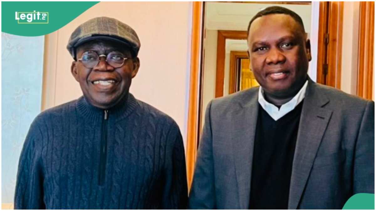 BREAKING: Trouble for Atiku as Tinubu meets top PDP chieftain in France