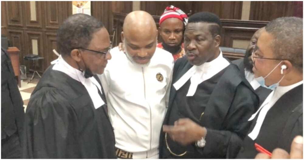 Nnamdi Kanu, IPOB leader, Ifeanyi Ejiofor, DSS, federal government