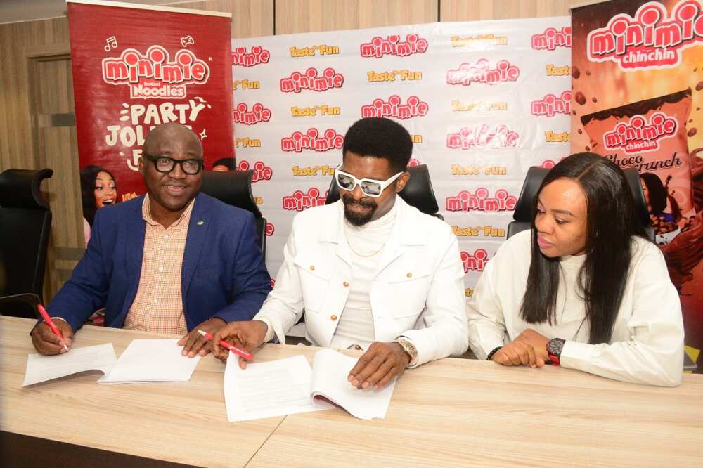 New Ambassador Alert: Minimie Welcomes Basket Mouth on Board New Ambassador Alert: Minimie Welcomes Basket Mouth on Board