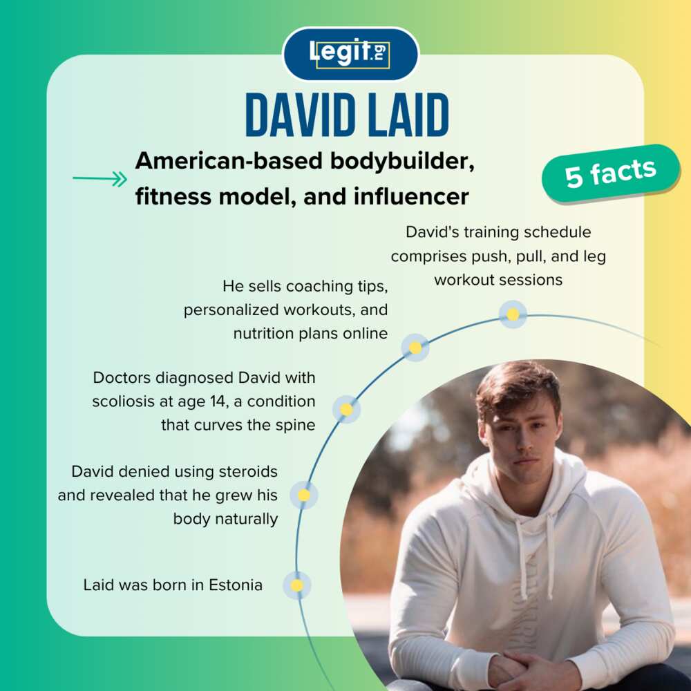 David Laid 3 Year Natural Transformation 14-17 