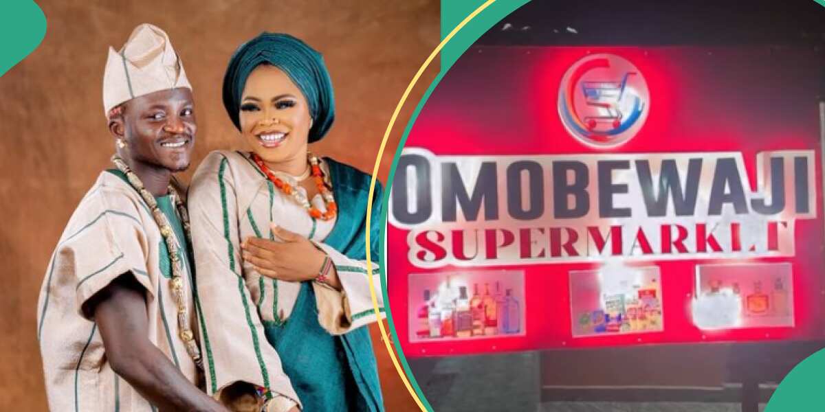 See what Portable's wife named her new supermarket after singer said she was nothing without him