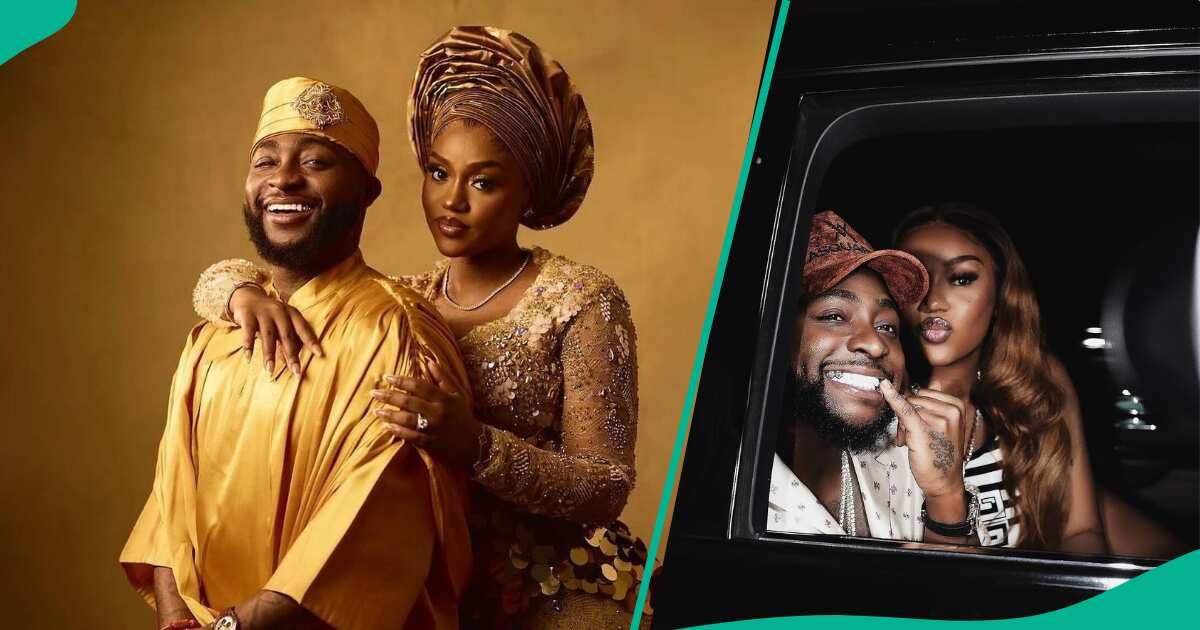 Check out the second traditional outfit of Nigerian singer Davido for his wedding