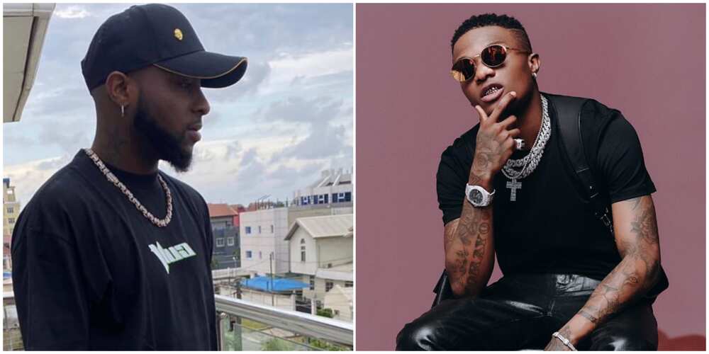 Davido and Wizkid Davido and Wizkid