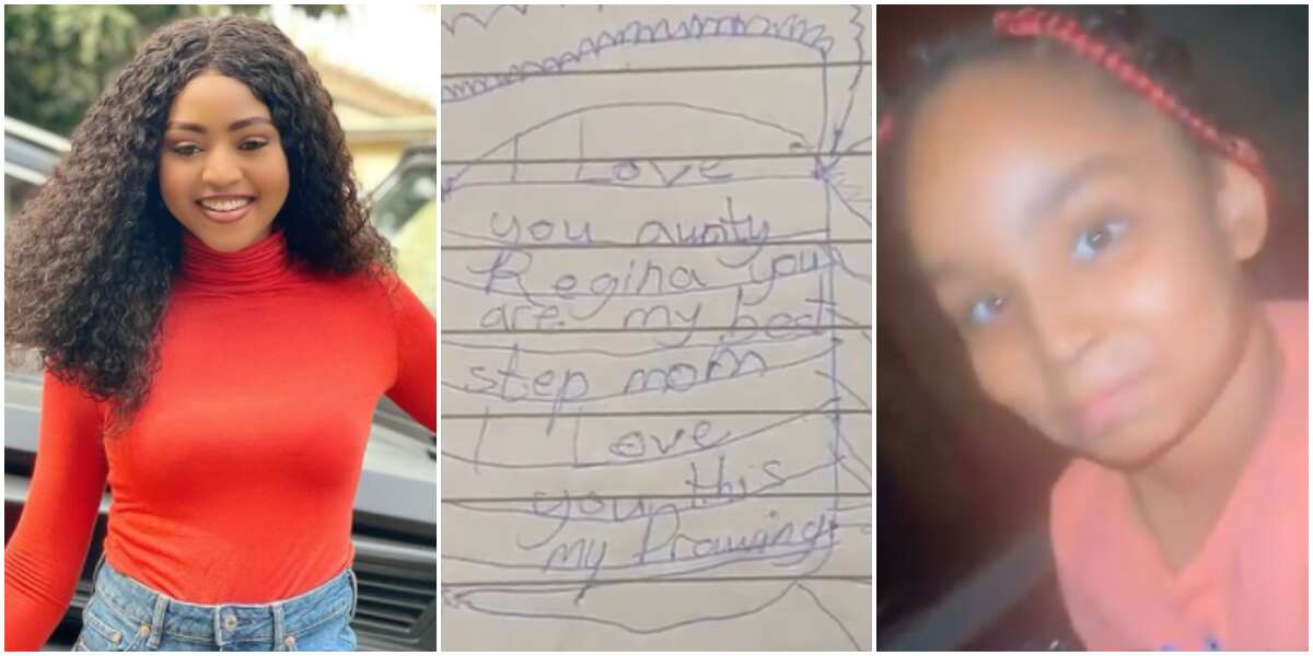 Youre My Best Step Mum Regina Daniels Gushes Over Sweet Note Step Daughter Penned To Her