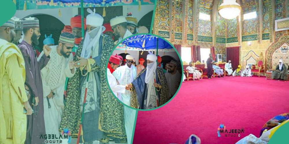 'Ya'yan Sheikh Dahiru Bauchi sun ziyarci Sarki Muhammadu Sanusi II a Kano