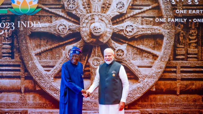 G-20 Summit: President Tinubu received by Indian Prime Minister Narendra Modi