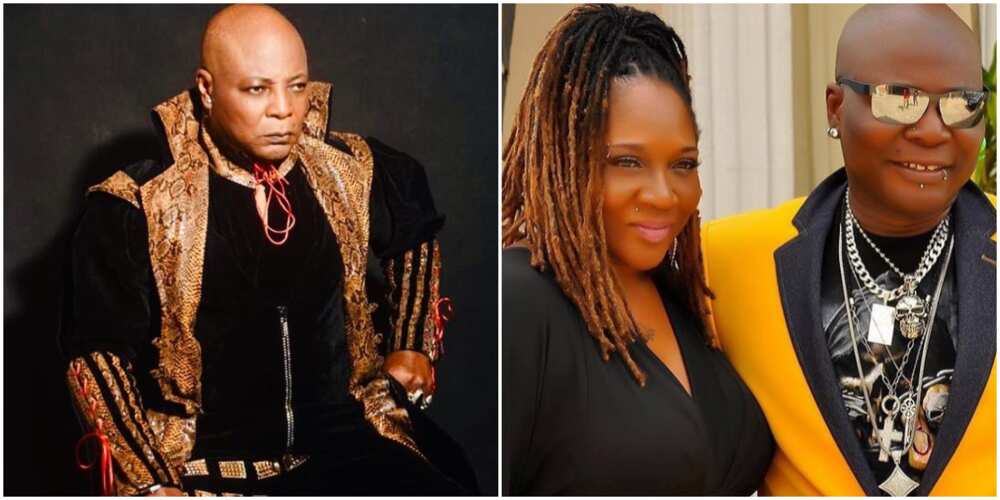 Charly Boy and his wife