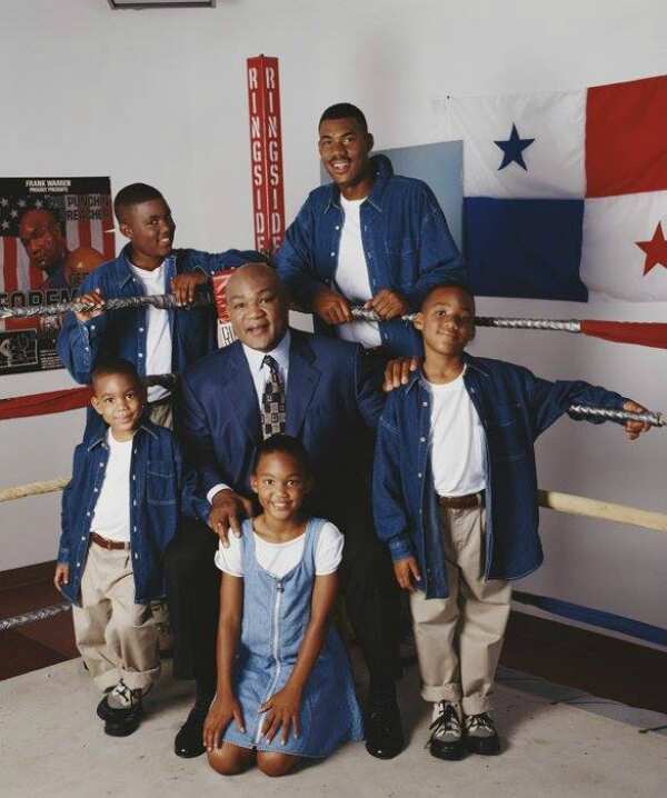 Grande famiglia di boxer