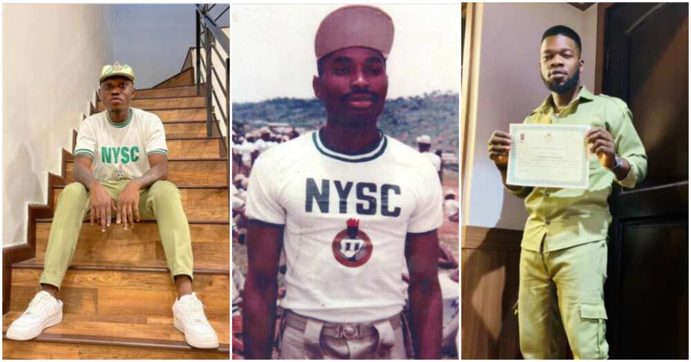 Celebs spotted in their NYSC throwback photos