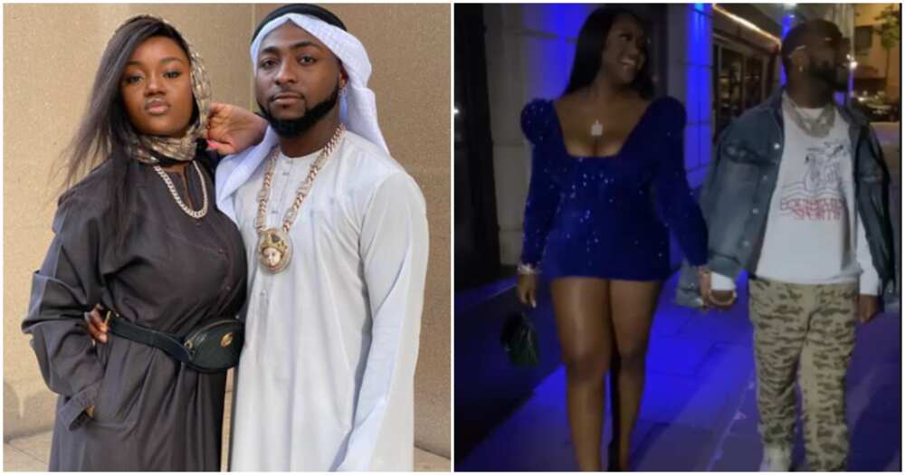 “How He Dropped Her Hands Though”: Reactions As Another Video of Davido ...