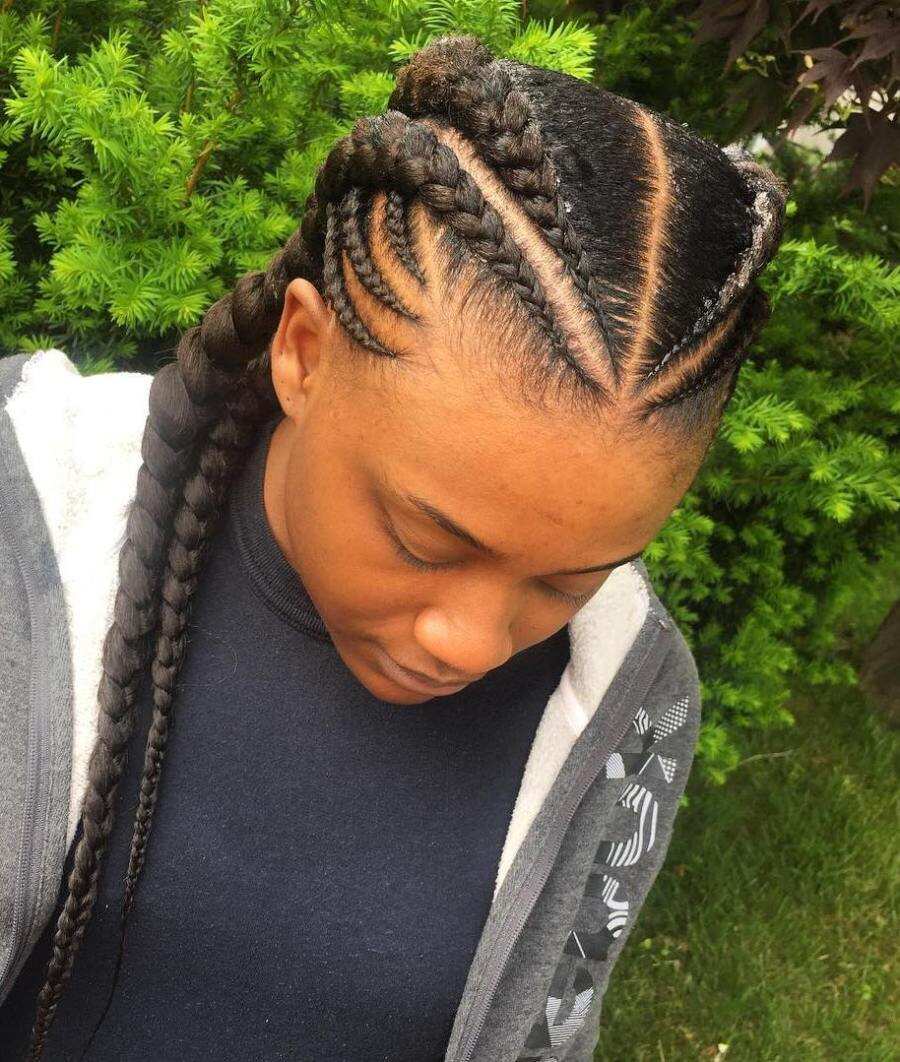 braided cornrow hairstyles