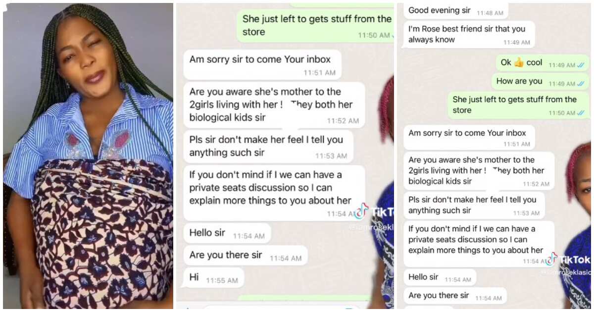 Nigerian woman cries out, leaks Whatsapp messages her best friend sent her husband