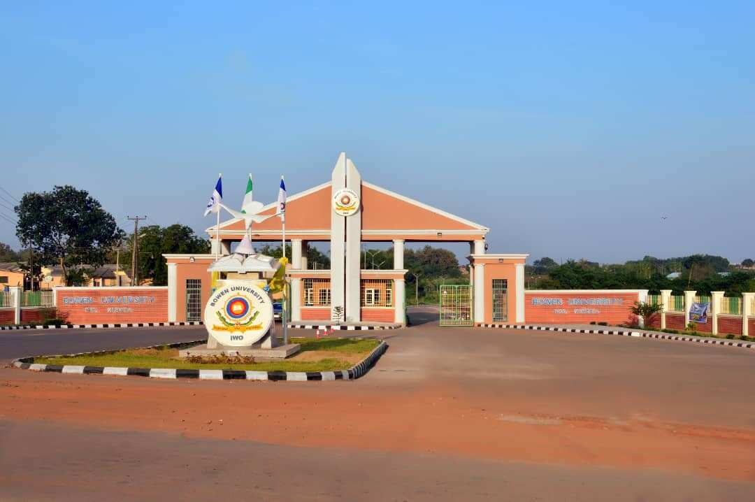 Bowen University Main Entrance. Photo: Legit.ng