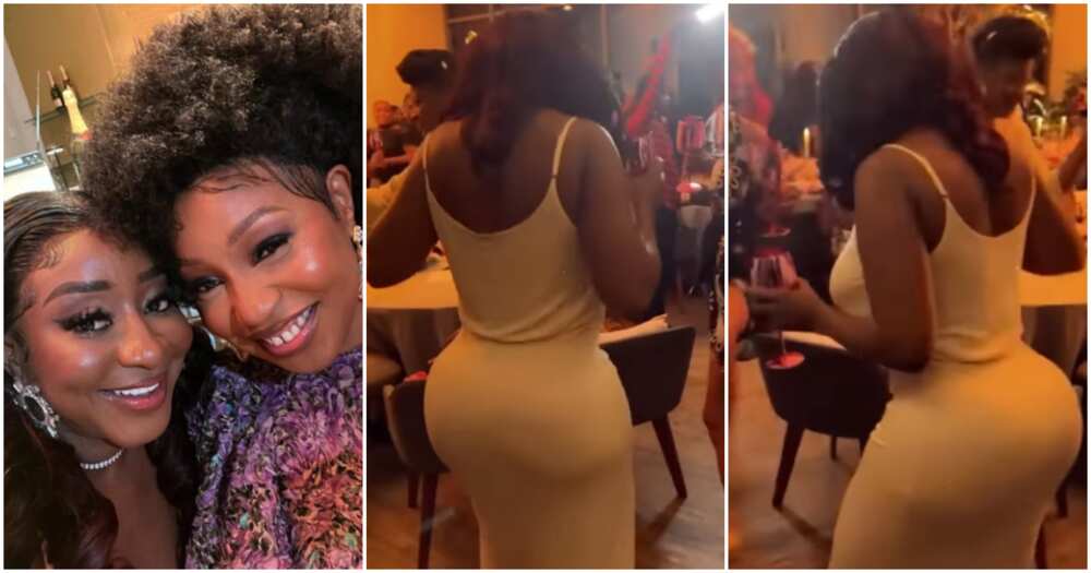 Ini Edo's backside