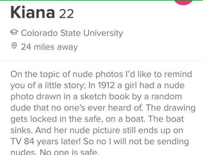 funny tinder bios