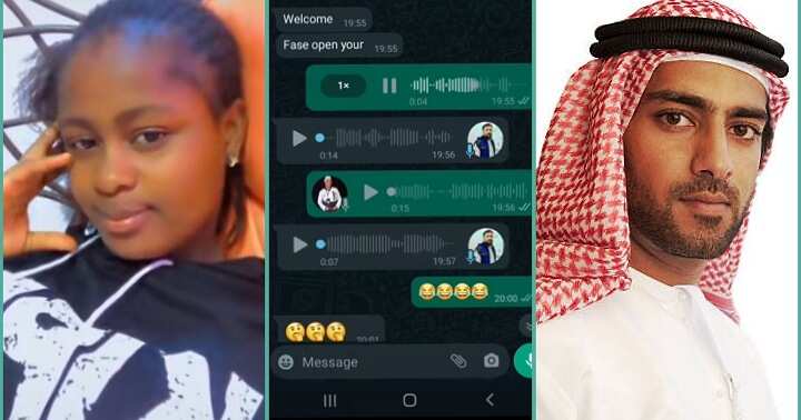Lady posts her chat with Saudi Arabian man