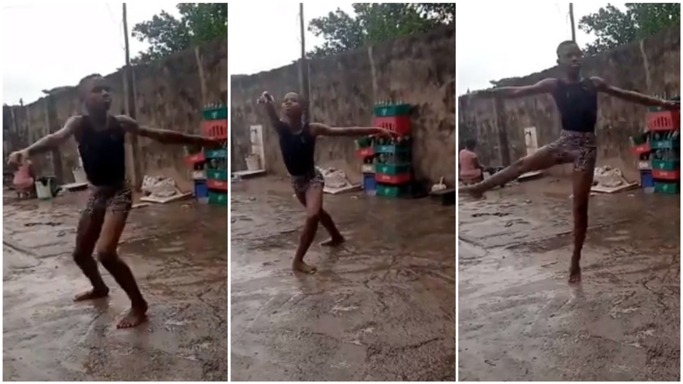 Young Ballet Dancer Gets Scholarship After Dancing In The Rain