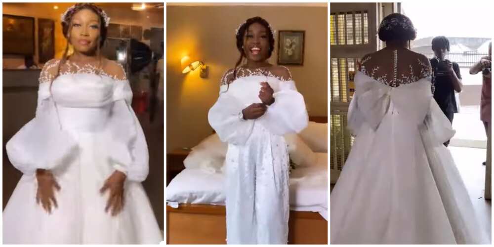 This Beautiful Bride Has Us Drooling Over Her Elegance & Style – BellaNaija  Weddings