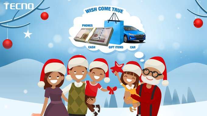 TECNO will make your Christmas wishes come true