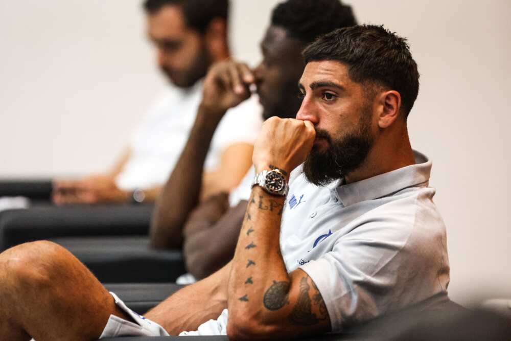 Samuel GIGOT de l'OM.
Photo : Johnny Fidelin/Icon Sport via Getty Images