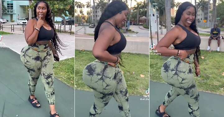 This One Too Much O Thick Woman With Massive Curves Confuses Men In Video People React 