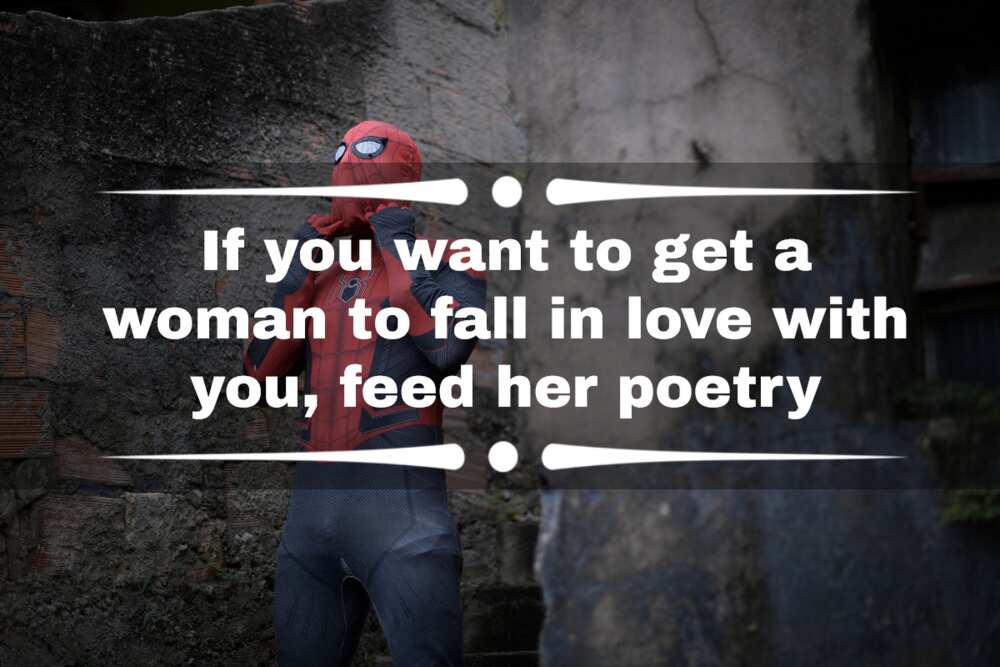 Spider-Man love quotes