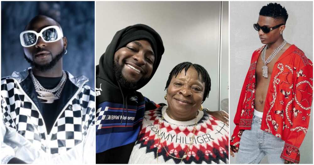 Wizkid's mum and davido