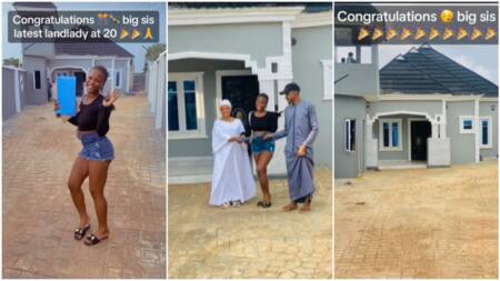 20-year-old becomes latest landlady, builds house with swimming pool, paints it and tiles floor
