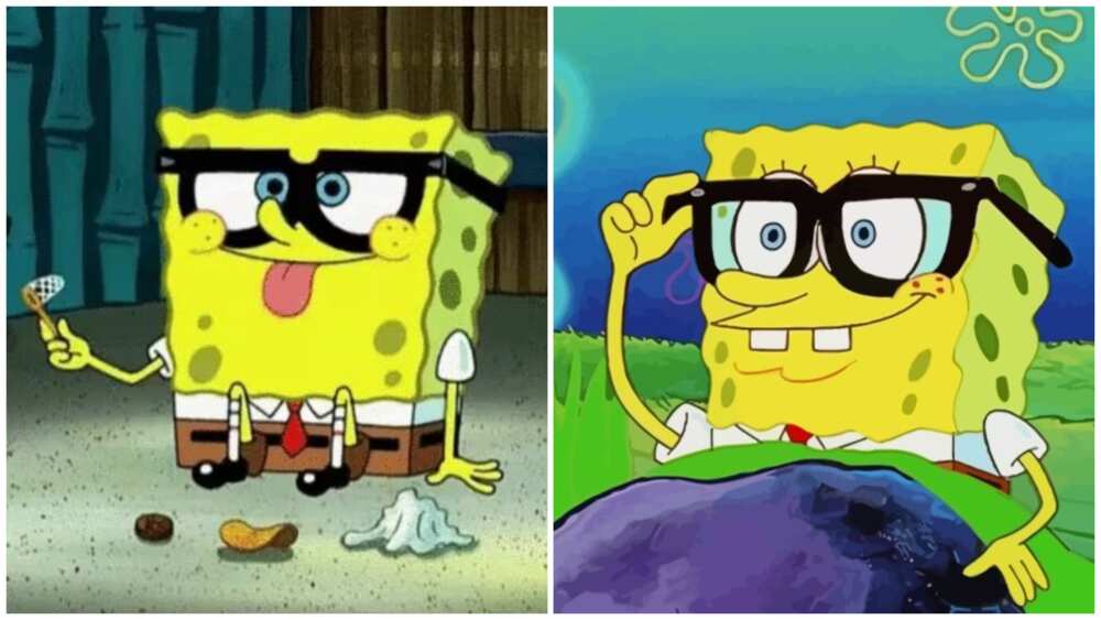 Famous cartoon characters with glasses