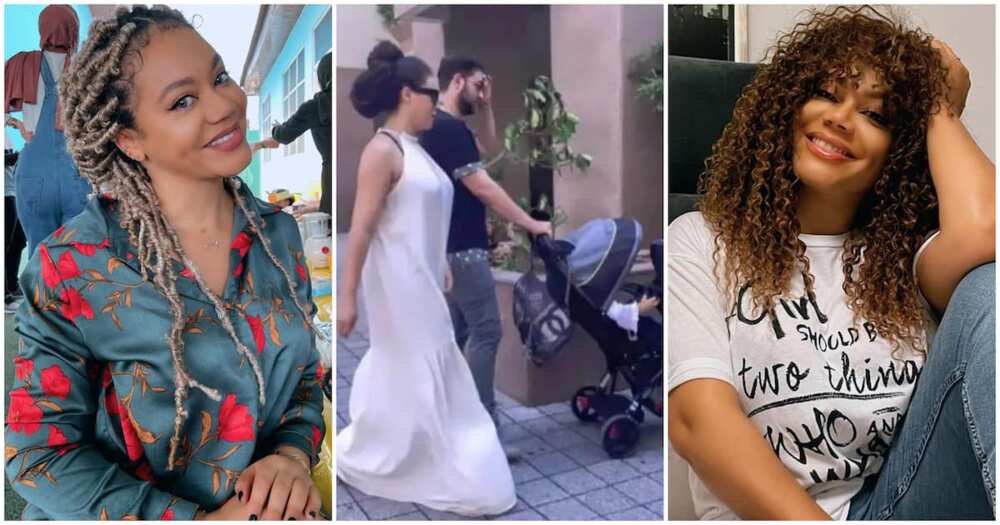 Nadia Buari Shares Rare Photo As She Flaunts Handsome Husband On Father