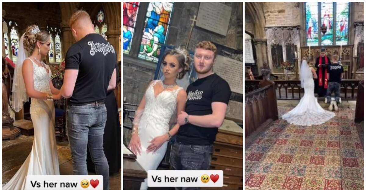 Man goes viral for wearing a t-shirt and jeans to his own wedding