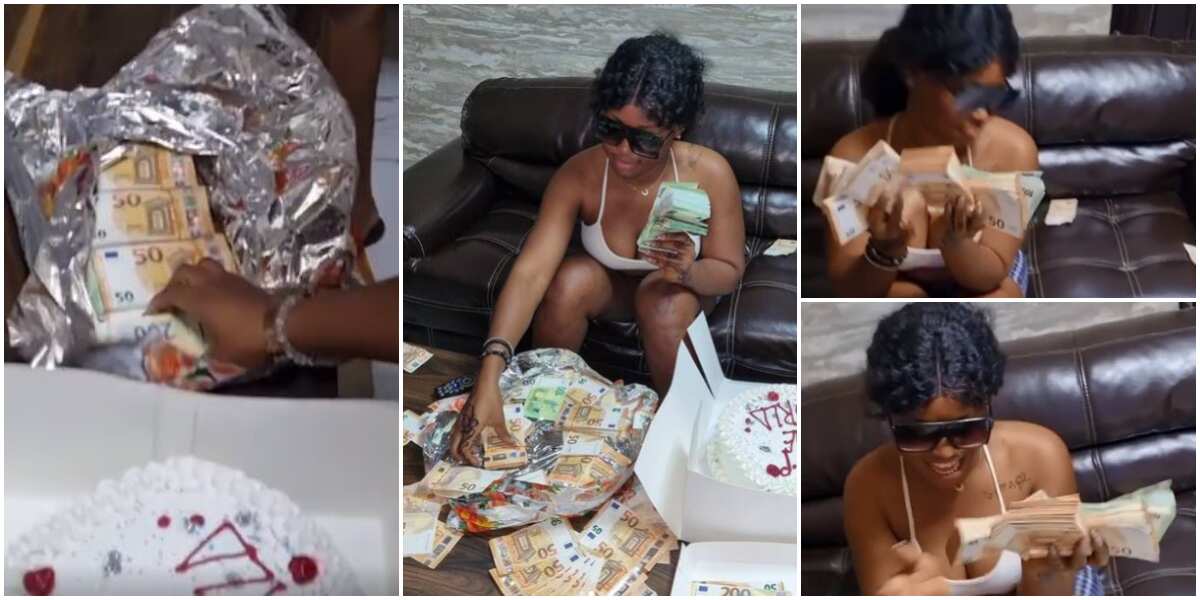 Where una dey see boyfriend: Reactions as man gifts girlfriend N24m in foreign currency on her birthday