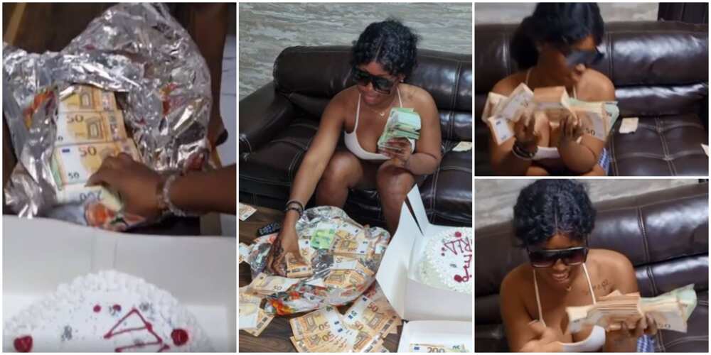 Social Media in Frenzy as Man Gifts Girlfriend N24m in Foreign Currency on Her Birthday