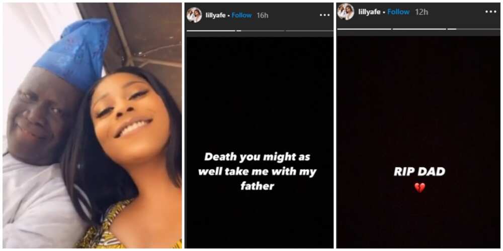 Nollywood actress Lilian Afegbai heartbroken as she loses dad Nollywood actress Lilian Afegbai heartbroken as she loses dad