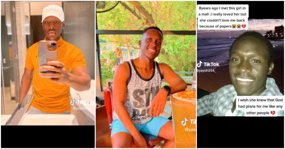 Man, rejected by lady abroad, transformation Man, rejected by lady abroad, transformation