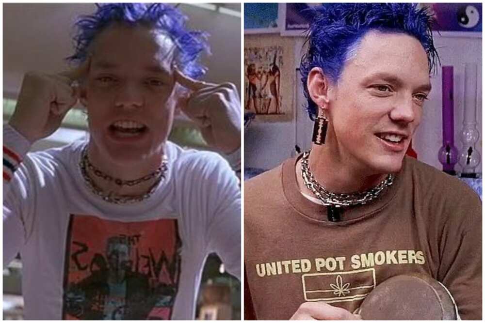 Movie characters with blue hair