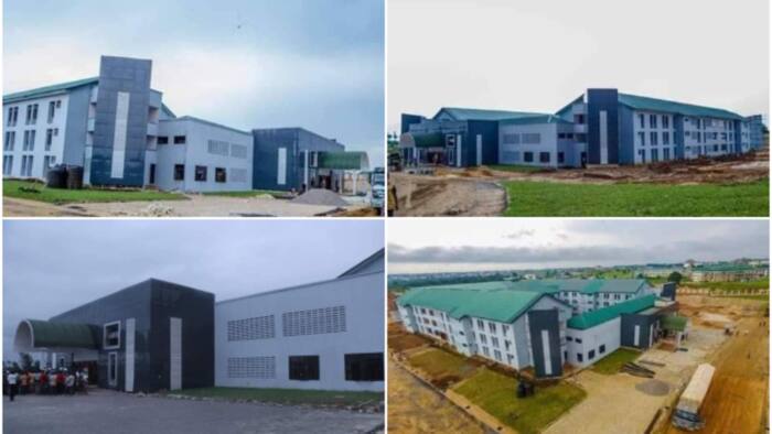 1050 beds, Wifi, sports arena in world-class university hostel to be commissioned by Buhari, photos emerges
